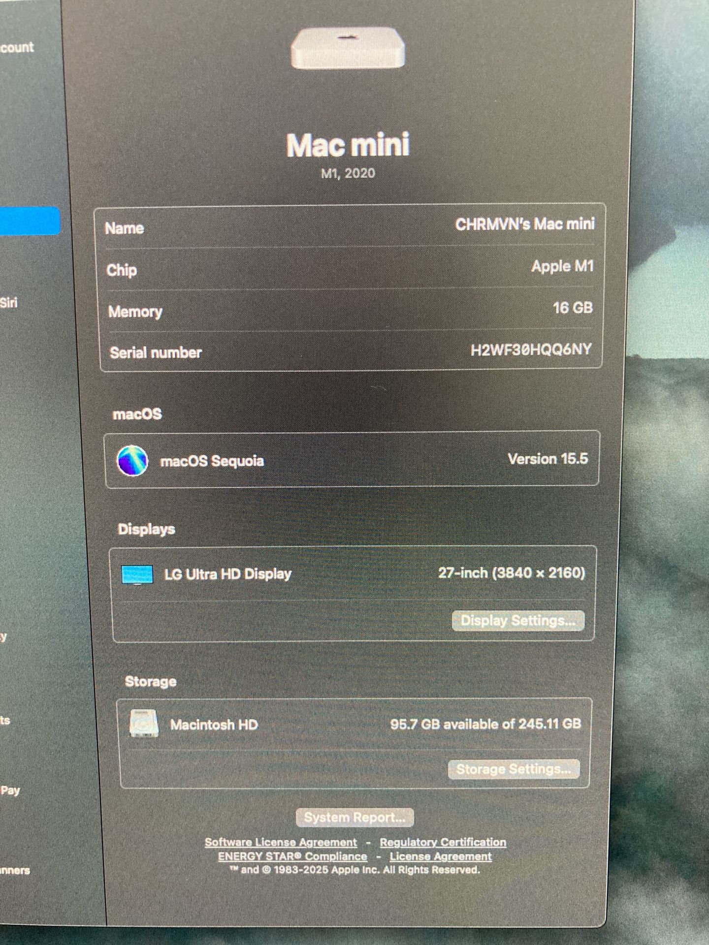 Mac Mini Desk Setup