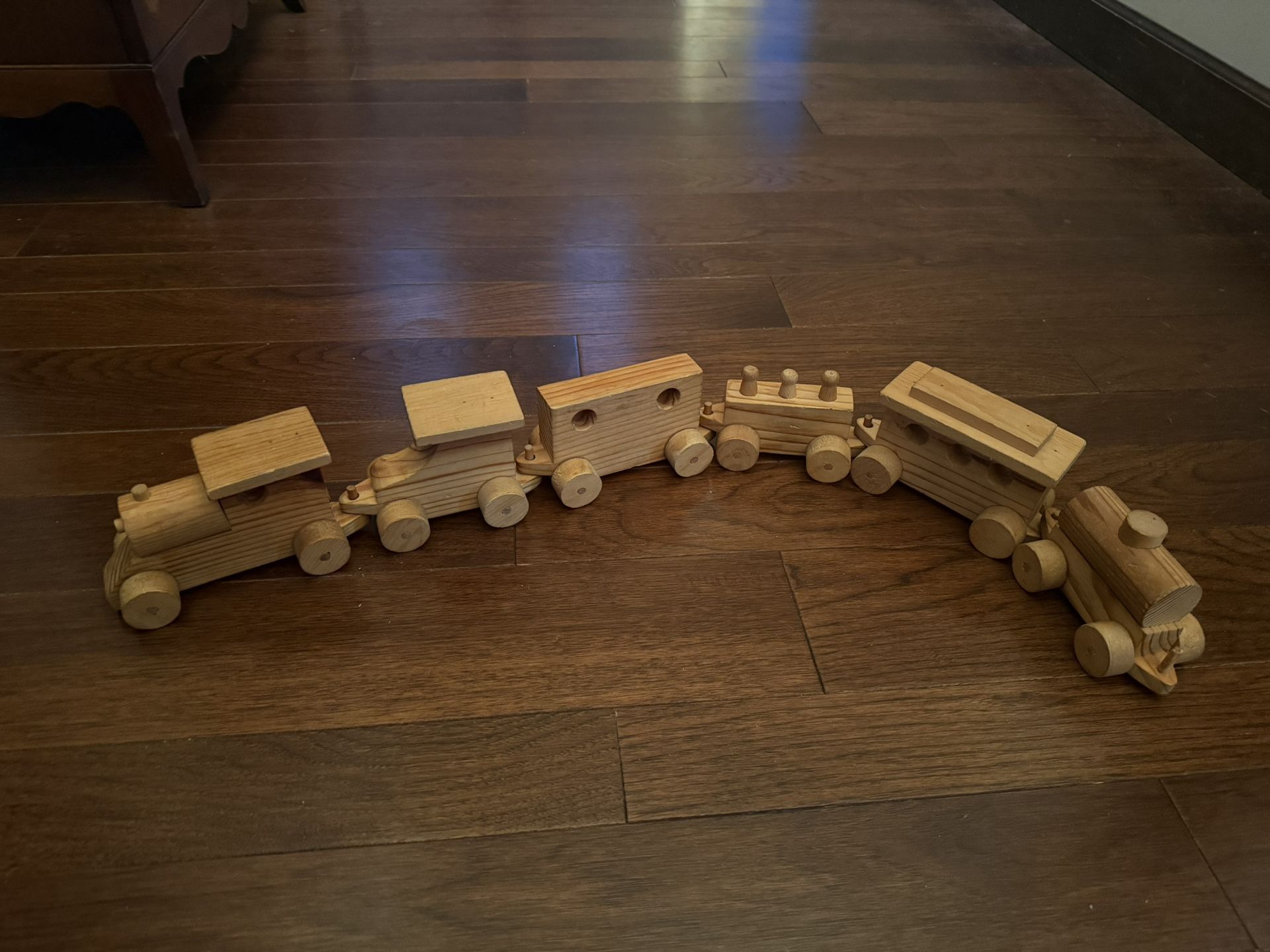 Wooden Block Trains
