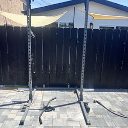 Squat Rack With Pull Up Bar