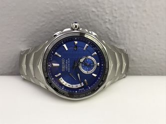 Seiko SSG019 Men's Coutura Radio Sync Solar World Time Stainless Watch 8B63  0AK0 for Sale in Lodi, CA - OfferUp