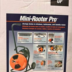 Brand New In The Box Sewer Machine Snake