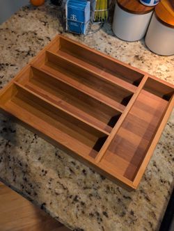 Bamboo Drawer Organizer 