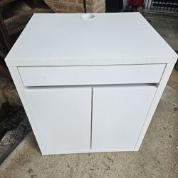 White Storage Cabinet