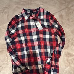 Tommy Hilfiger Cotton Plaid Shirt