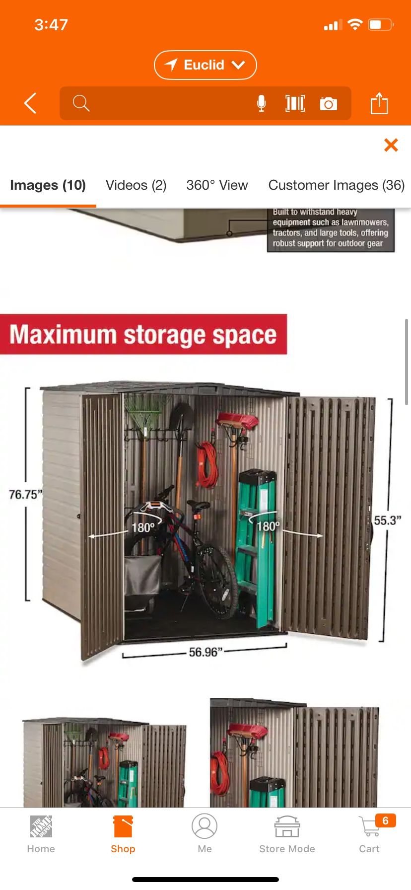Storage Shed Rubbermaid Big Max