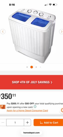 portable washing machine