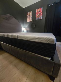 Queen Mattress and Bed frame