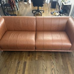 Leather Sofa Brown