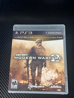 PS3 game call of duty modern warfare2