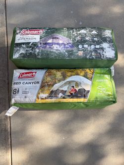 Coleman 8 person camping tent