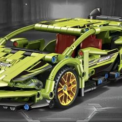 New 452 PCs Race Car Collection. Building Block 