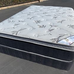 Cal King Ortho Bamboo Pillow Top Mattress!