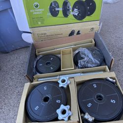 Eco Iron ADS-40E 40 lbs adjustable dumbbells