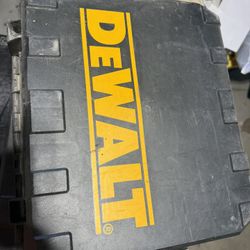 Dewalt Drill, Batteries And Case