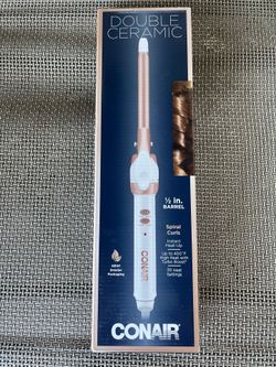 Conair Double Ceramic Spiral Curls 8.00 Each