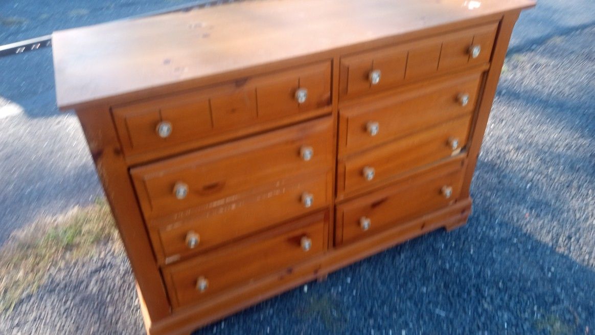 Bureau With Six Drawers