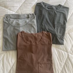 3 Vuori Mens Shirts.   Size M