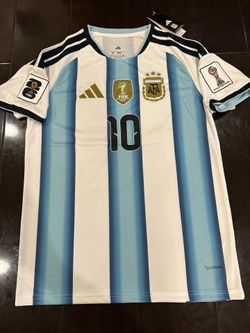 2026 Messi Argentina World Cup soccer Jersey - brand new - size L