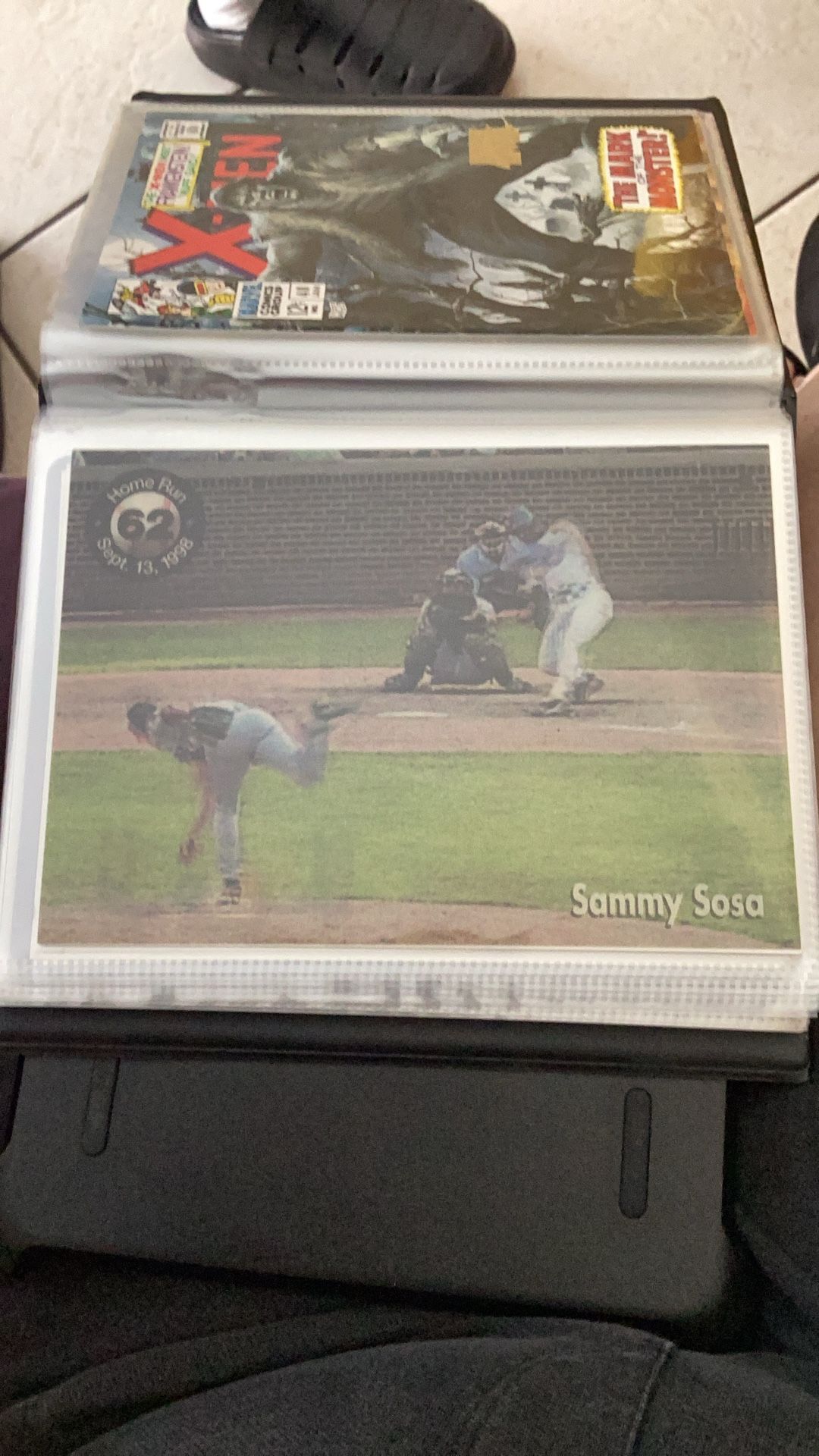 Jumbo Hologram Baseball Card