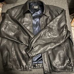 Black Leather Jacket 