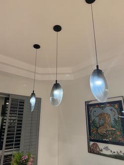 Set of Three SONNEMAN Cantina LED Pendant Lights