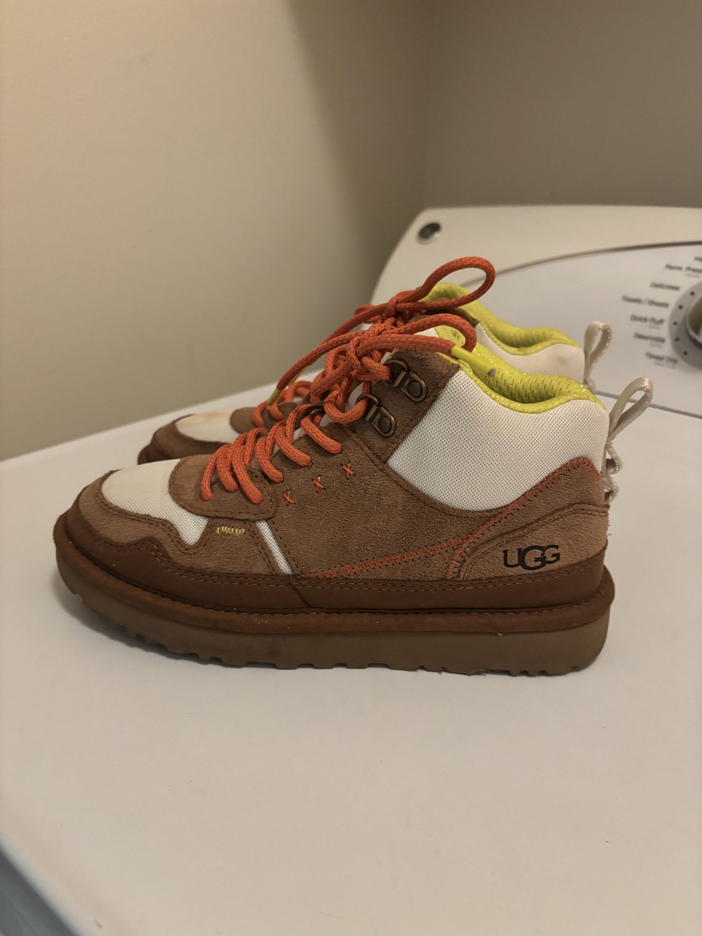 UGG Women's Highland Hi Heritage boots in a hiker-sneaker silhouette.