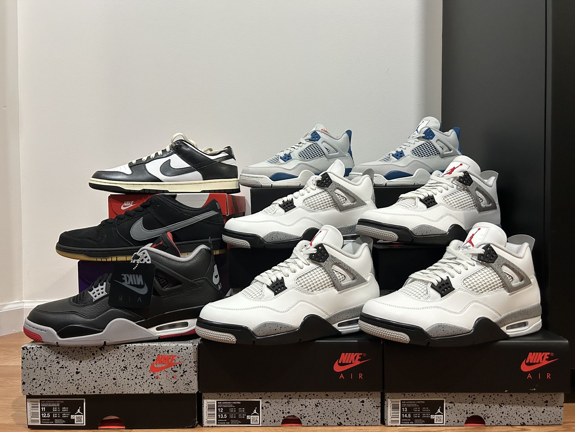 Jordan 4s And Nike Dunks