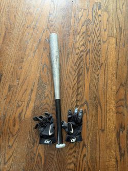 Bat W/gloves (youth/kids)