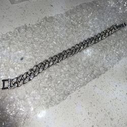 7 Inch Iced Out  Bracelet 