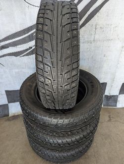235/65r17 Federal Himalaya SUV studded winter snow tires
