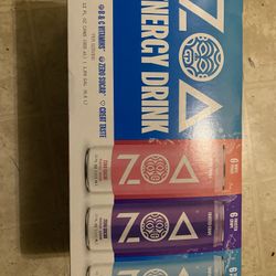 Zoa Energy Drink White Peach