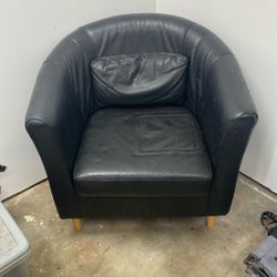 IKEA Leather Coach