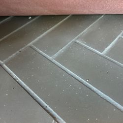 4 NEW Boxes of Riad Cement Tile 2” x 8” Soot color 2x8 cement tiles. 4 boxes of 48 tiles each New $73.66 per box  Smoke free household