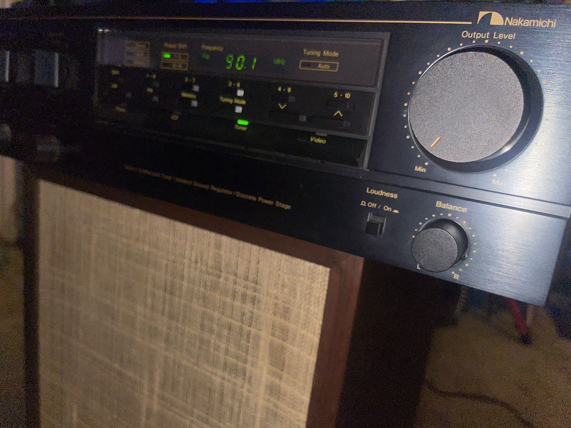 Vintage Nakamichi TA-1A receiver