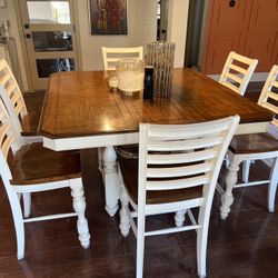 Breakfast Table 53x53 Great Condition Got From Havertys 