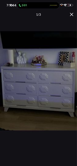 White Dresser
