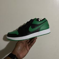 Jordan 1 Low Lucky Green Sz 11