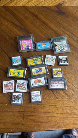 Assorted DS and Gameboy games