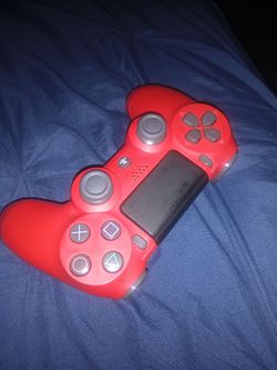 PS4 red controller