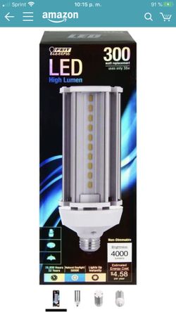 Feit Electric C4000/5 K/LED 38 Watt, intensidad no regulable foco LED Granero Luz