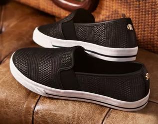 RALPH LAUREN BLACK WOMEN SHOES size 7.5 $29.99