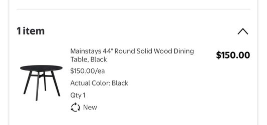 Dining table