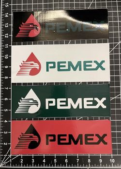 Pemex 4 Pcs Combo Vinyl Sticker