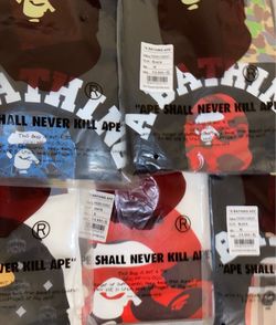 A bathing ape T-shirts