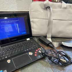 Lenovo Flex 3- 360 foldable laptop wirh carrier bag