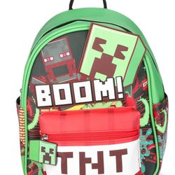 New MINECRAFT TNT MINI BACKPACK $15