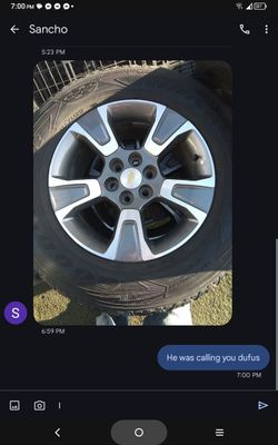 Chevy Rims and Tires