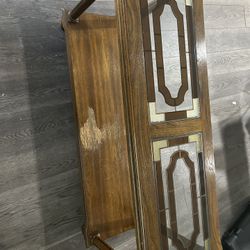 Antique Table 26 Height 47 Length 16 Width 
