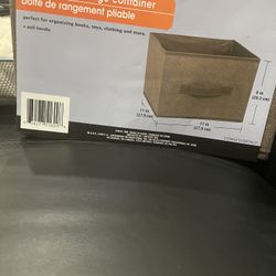 Fabric Storage Bins 2 New Bins