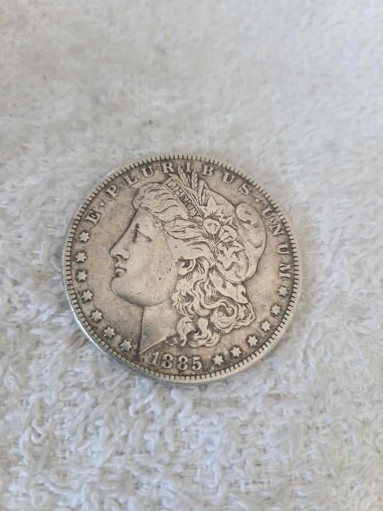 1885 Morgan Silver Dollar